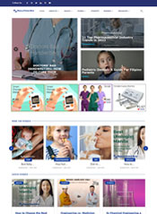 We designed and built Medical Trends Now's website.